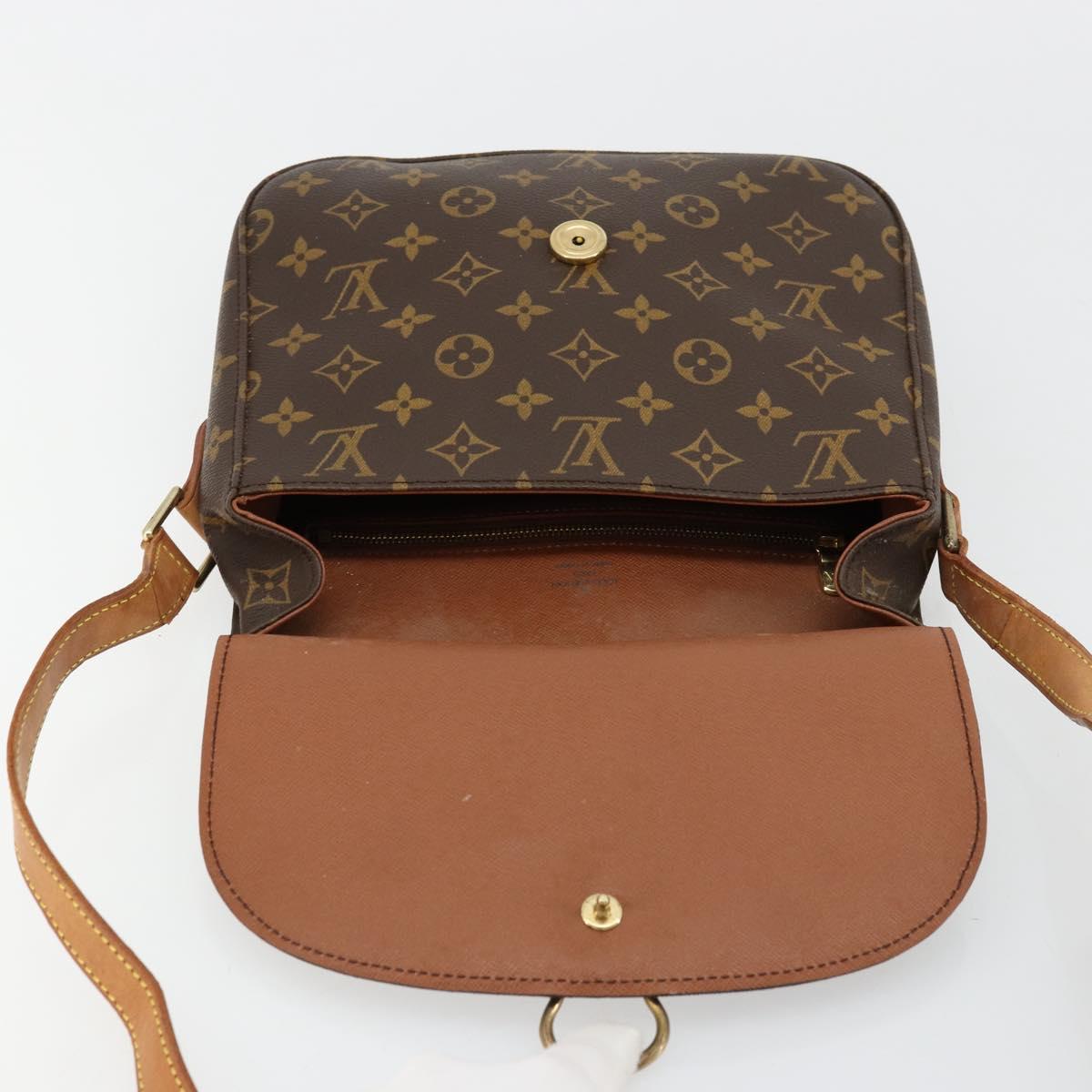 LOUIS VUITTON Monogram Saint Cloud GM Shoulder Bag M51242 LV Auth 176204