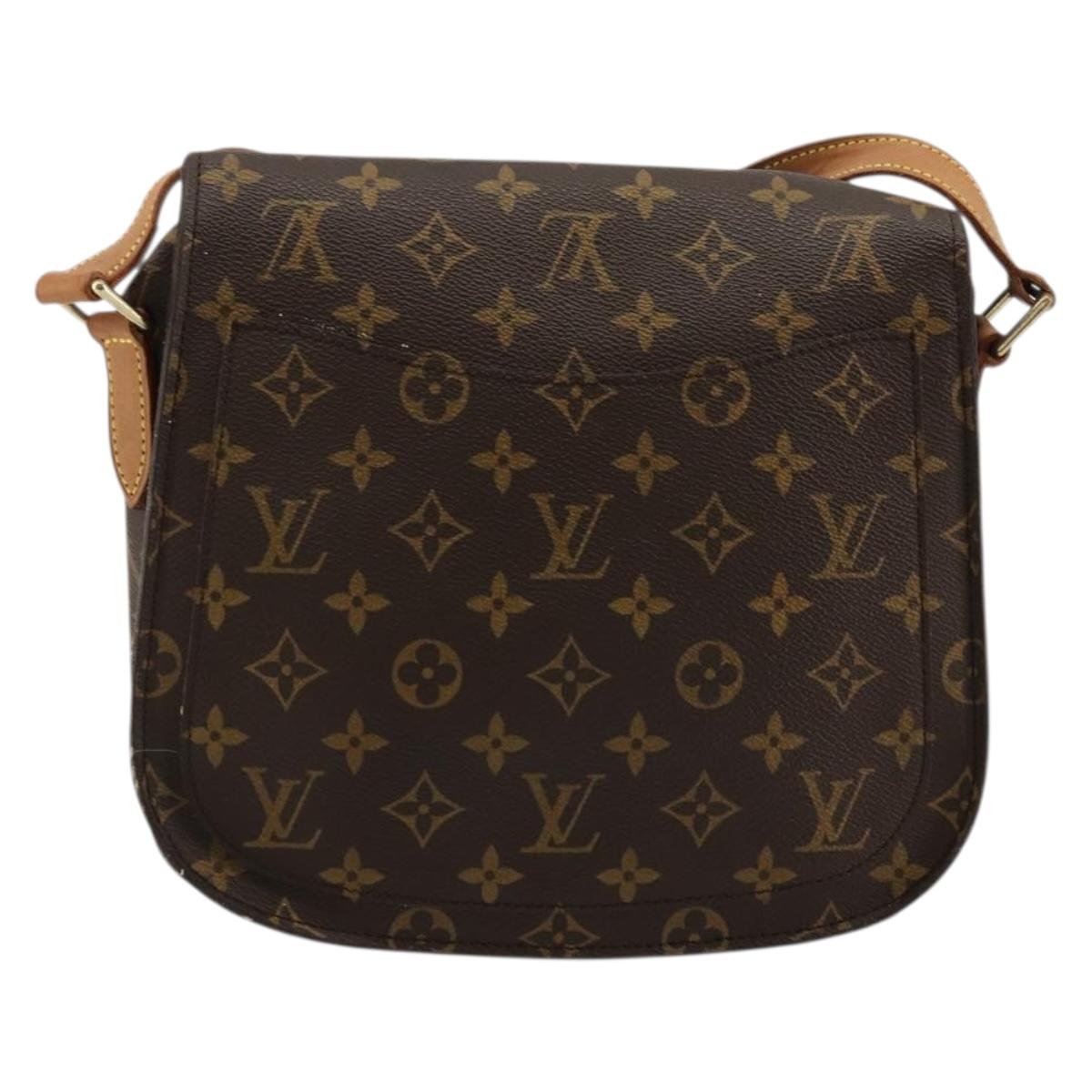 LOUIS VUITTON Monogram Saint Cloud GM Shoulder Bag M51242 LV Auth 176204