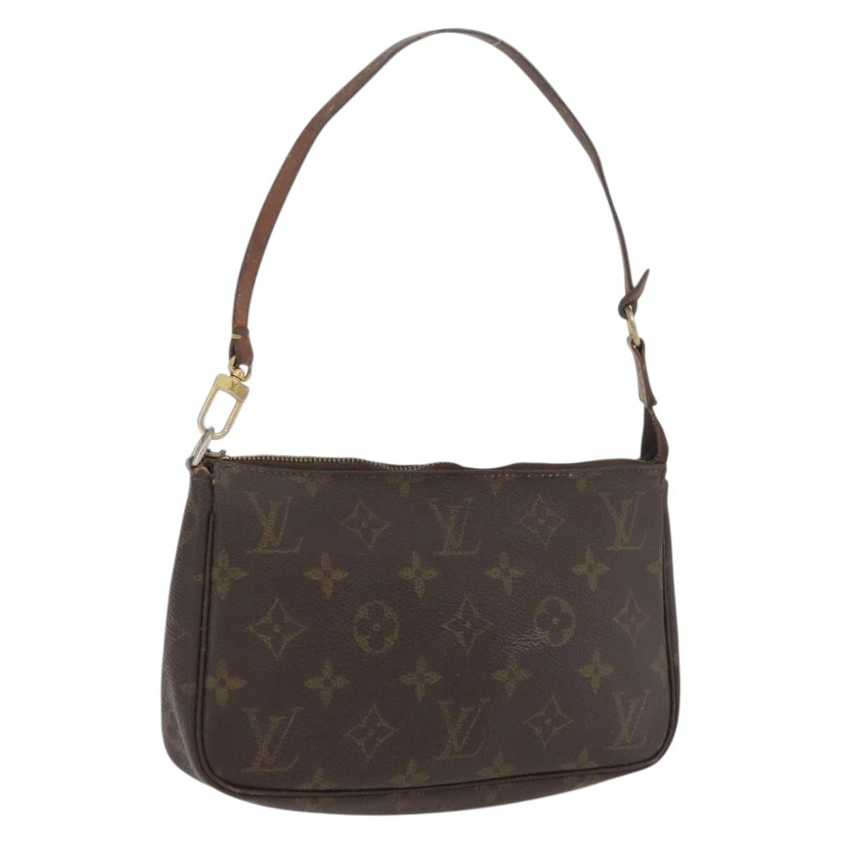 LOUIS VUITTON Monogram Pochette Accessoires Pouch M51980 LV Auth 176209