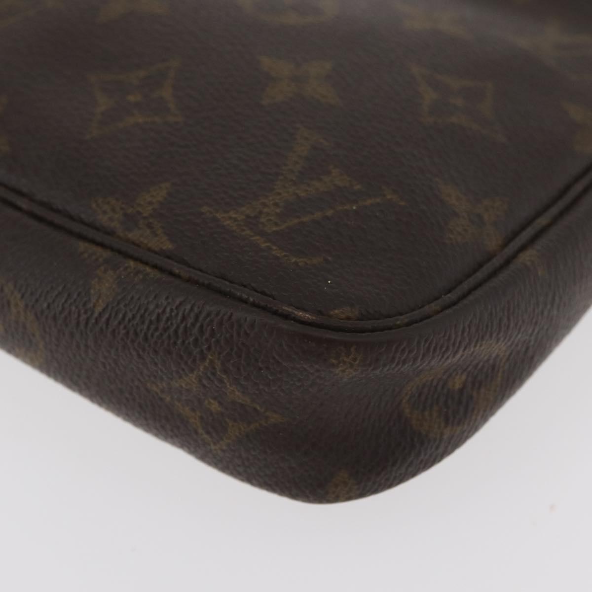 LOUIS VUITTON Monogram Pochette Accessoires Pouch M51980 LV Auth 176209