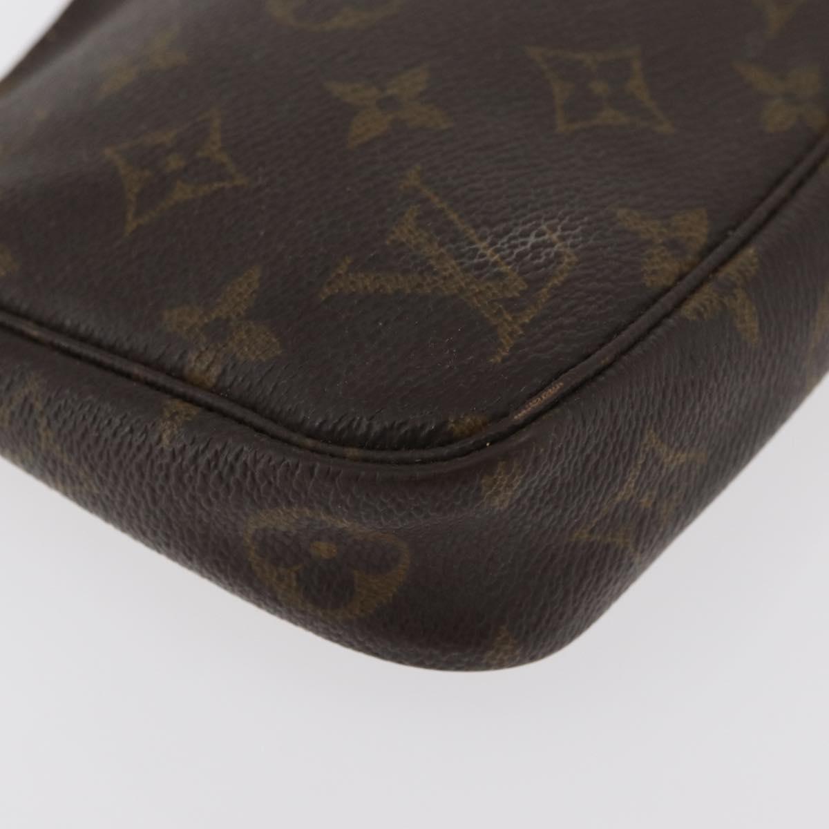 LOUIS VUITTON Monogram Pochette Accessoires Pouch M51980 LV Auth 176209