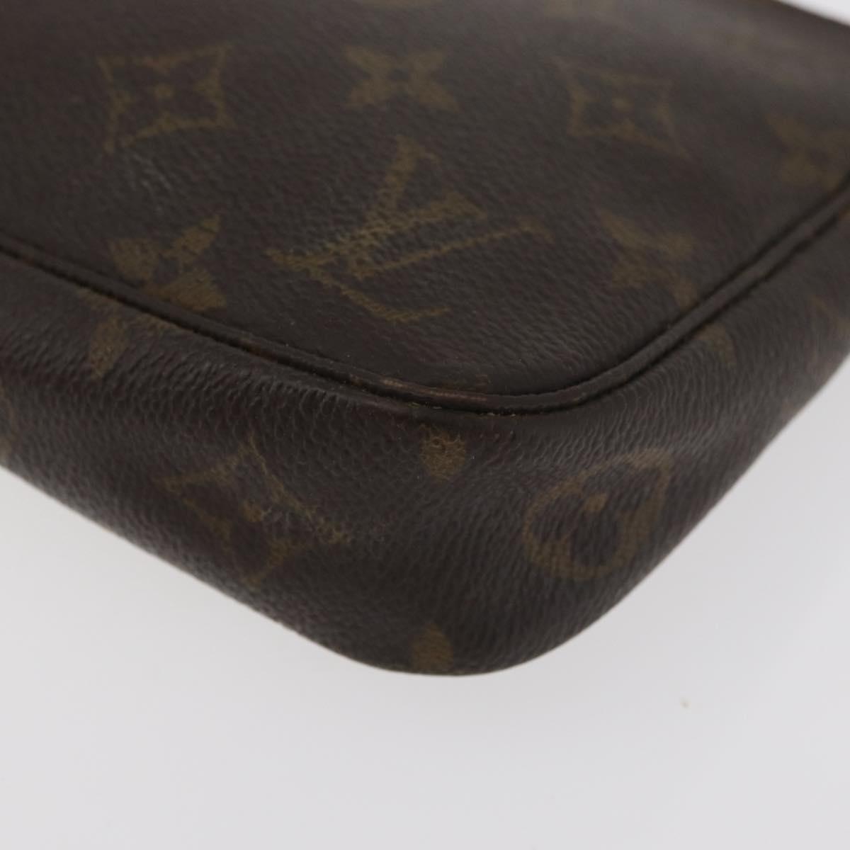 LOUIS VUITTON Monogram Pochette Accessoires Pouch M51980 LV Auth 176209
