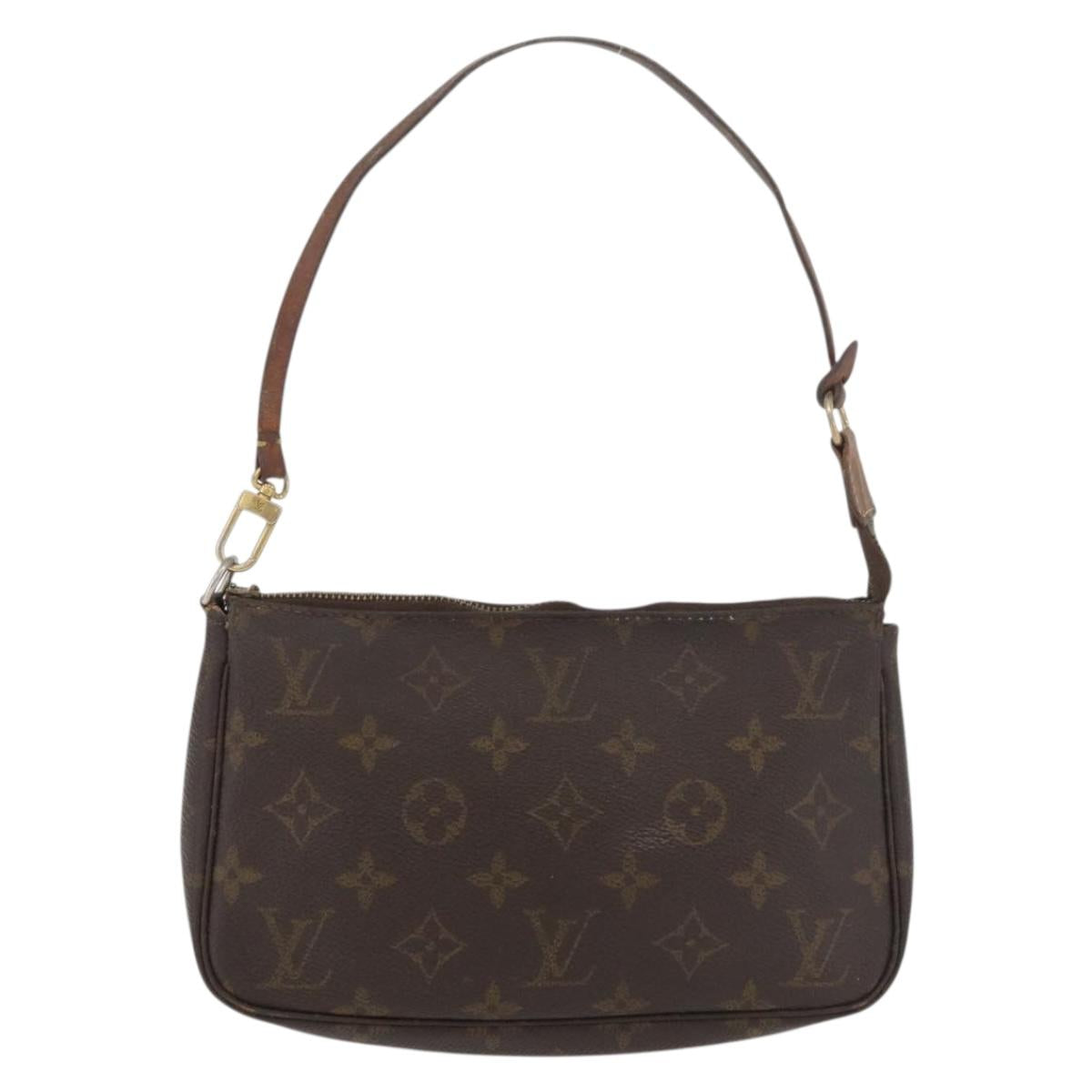 LOUIS VUITTON Monogram Pochette Accessoires Pouch M51980 LV Auth 176209