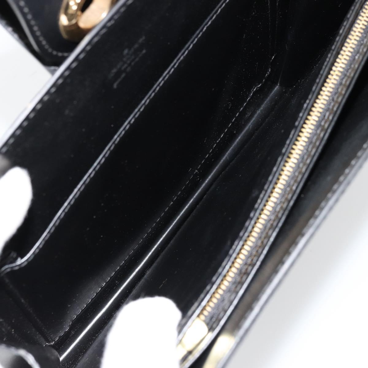 LOUIS VUITTON Epi Capuchin Shoulder Bag Black M52342 LV Auth 176221