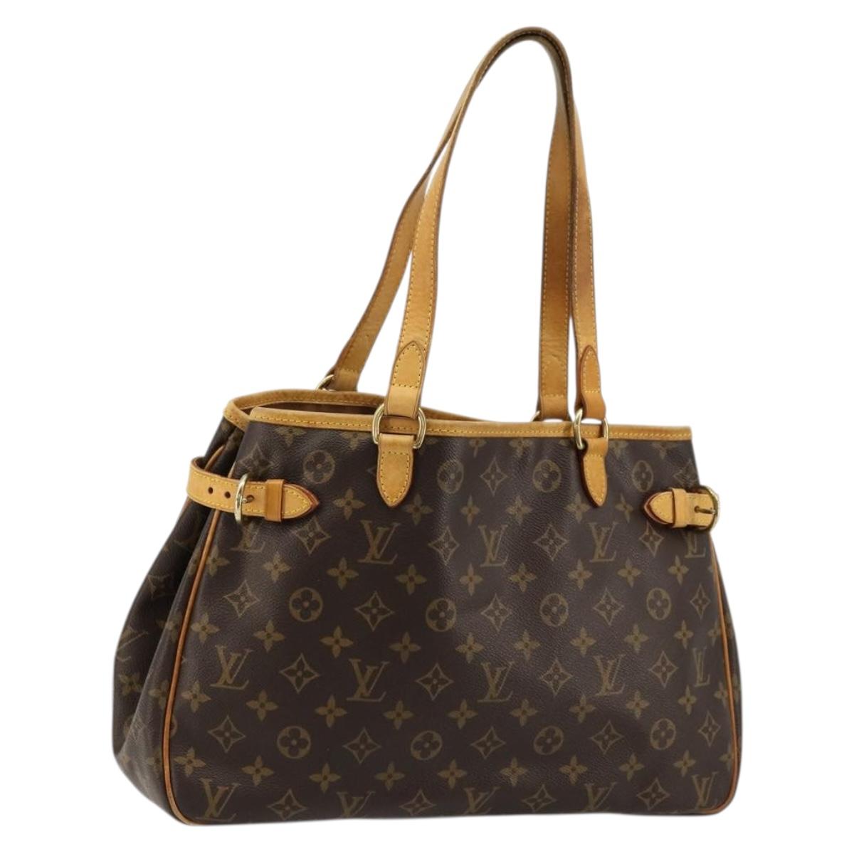 LOUIS VUITTON Monogram Batignolles Horizontal Tote Bag M51154 LV Auth 176244