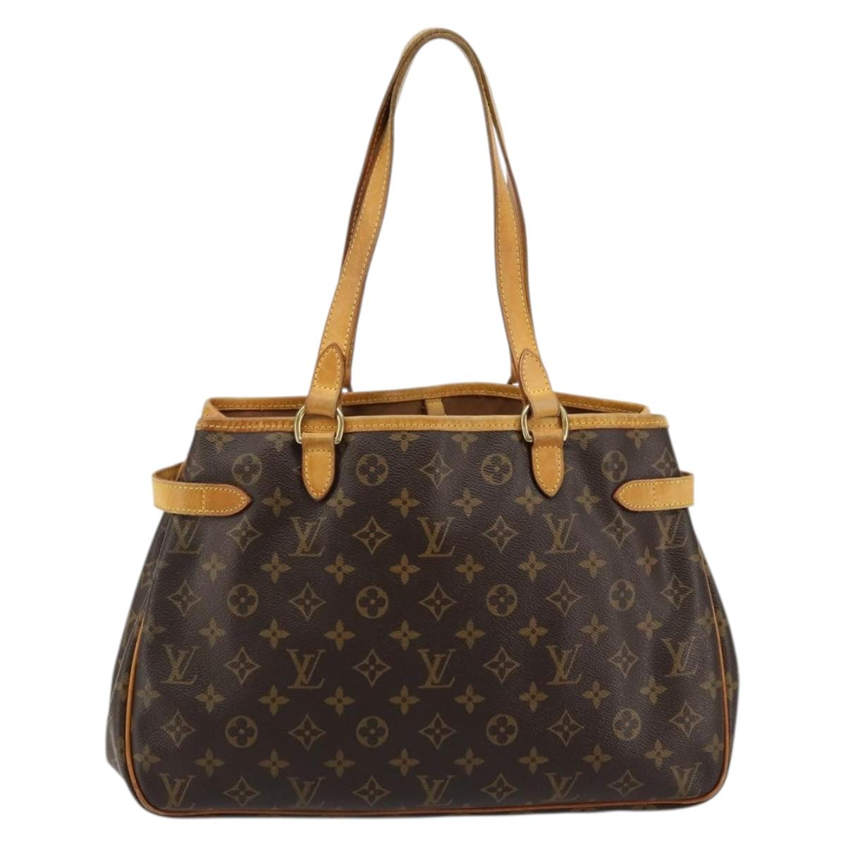 LOUIS VUITTON Monogram Batignolles Horizontal Tote Bag M51154 LV Auth 176244
