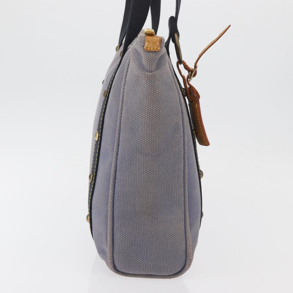 LOUIS VUITTON Antigua Cabas MM Tote Bag Blue M40087 LV Auth 176246