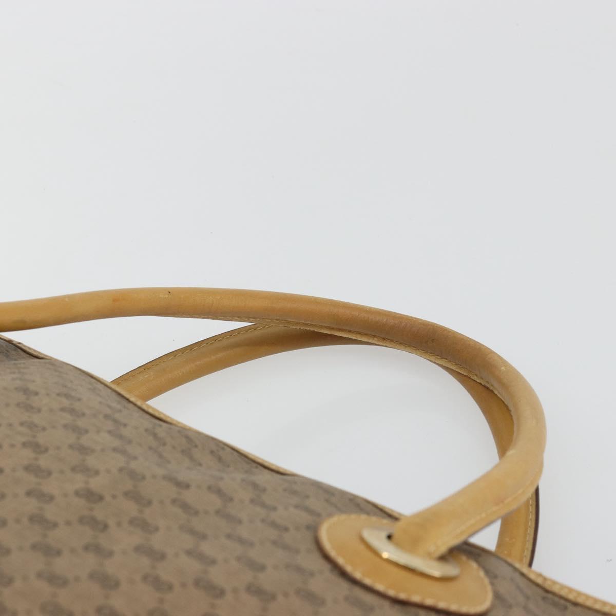 GUCCI Micro GG Supreme Tote Bag PVC Beige Gold 002 4868 39 Auth 176281