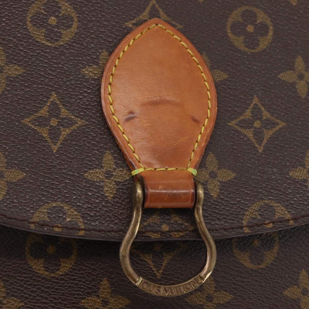LOUIS VUITTON Monogram Saint Cloud GM Shoulder Bag M51242 LV Auth 176282