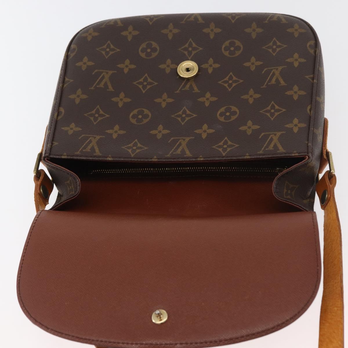 LOUIS VUITTON Monogram Saint Cloud GM Shoulder Bag M51242 LV Auth 176282