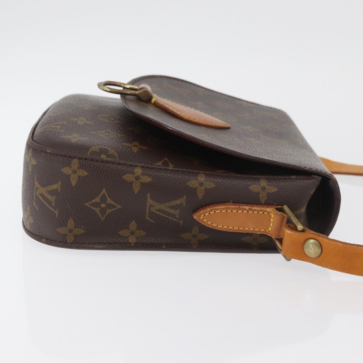 LOUIS VUITTON Monogram Saint Cloud GM Shoulder Bag M51242 LV Auth 176282