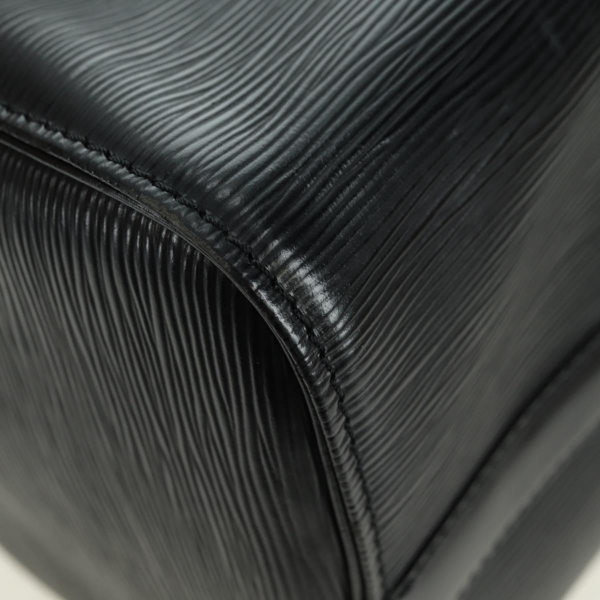 LOUIS VUITTON Epi Speedy 30 Hand Bag Noir Black M43002 LV Auth 176283SAV