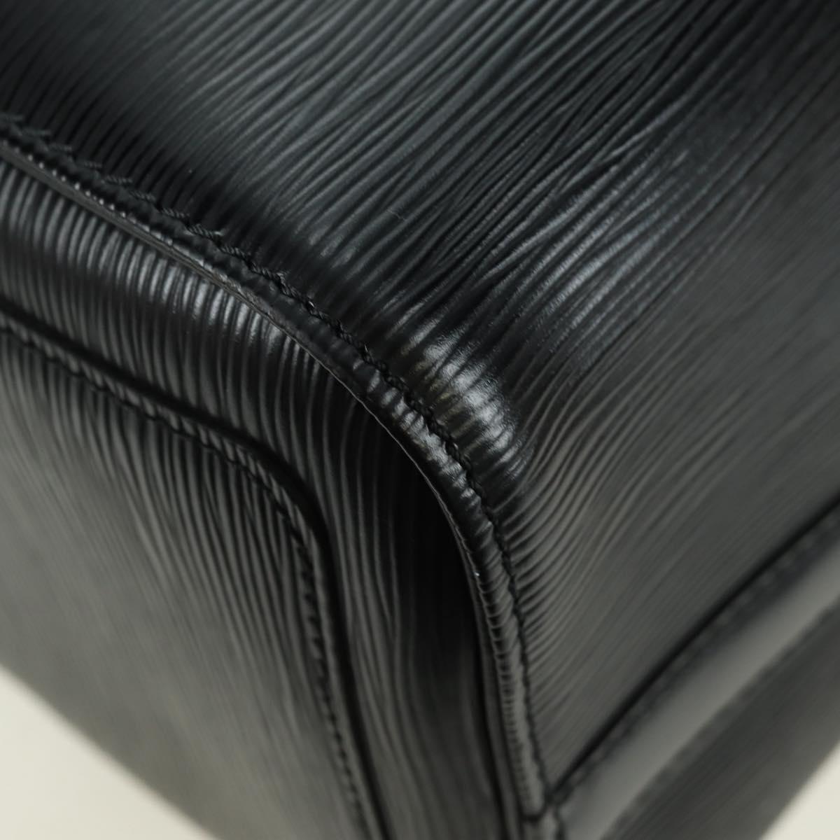 LOUIS VUITTON Epi Speedy 30 Hand Bag Noir Black M43002 LV Auth 176283SAV