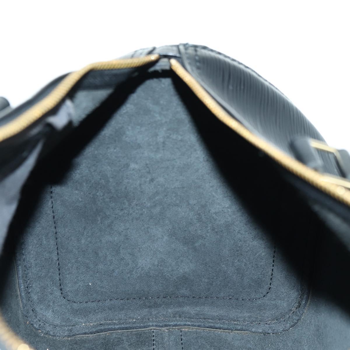 LOUIS VUITTON Epi Speedy 30 Hand Bag Noir Black M43002 LV Auth 176283SAV