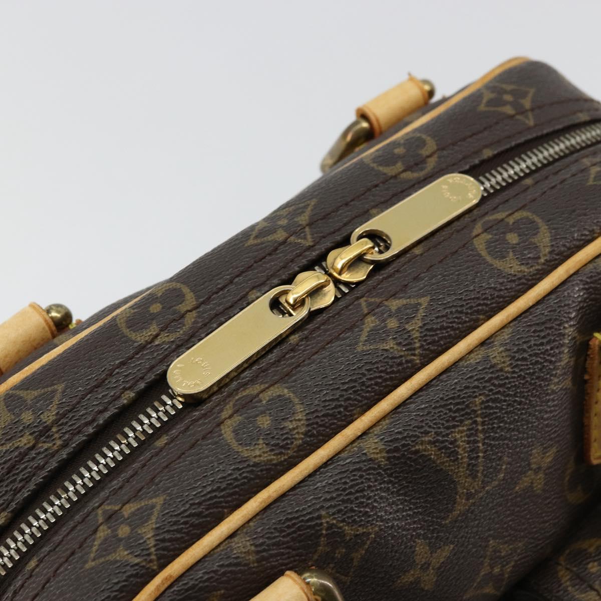 LOUIS VUITTON Monogram Manhattan PM Hand Bag M40026 LV Auth 176295