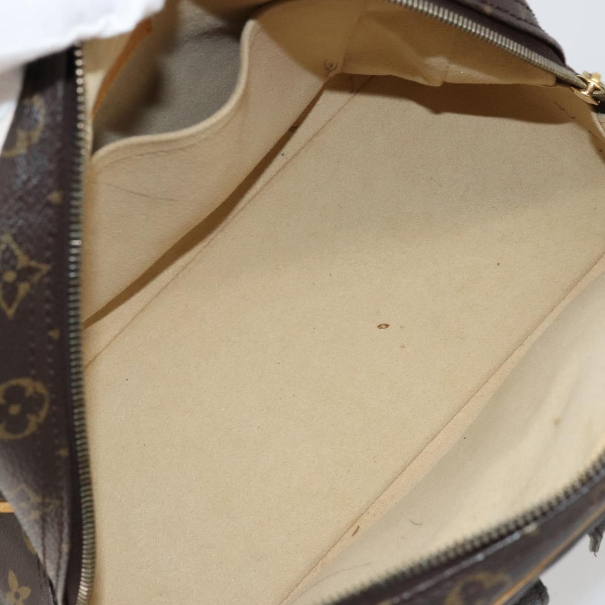 LOUIS VUITTON Monogram Manhattan PM Hand Bag M40026 LV Auth 176295