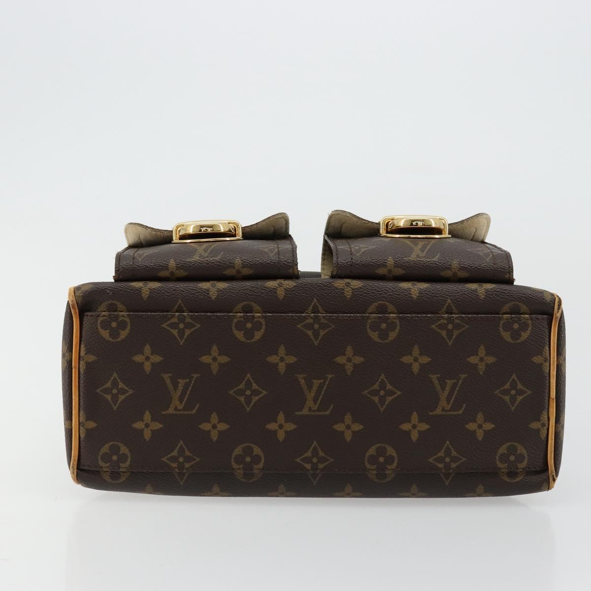 LOUIS VUITTON Monogram Manhattan PM Hand Bag M40026 LV Auth 176295