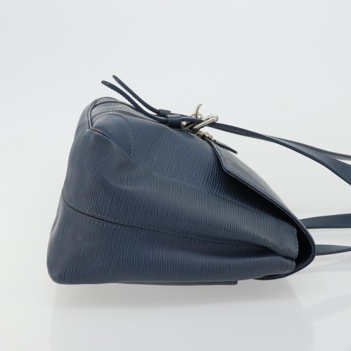 LOUIS VUITTON Epi Segur MM Hand Bag Myrtille M5886G LV Auth 176309