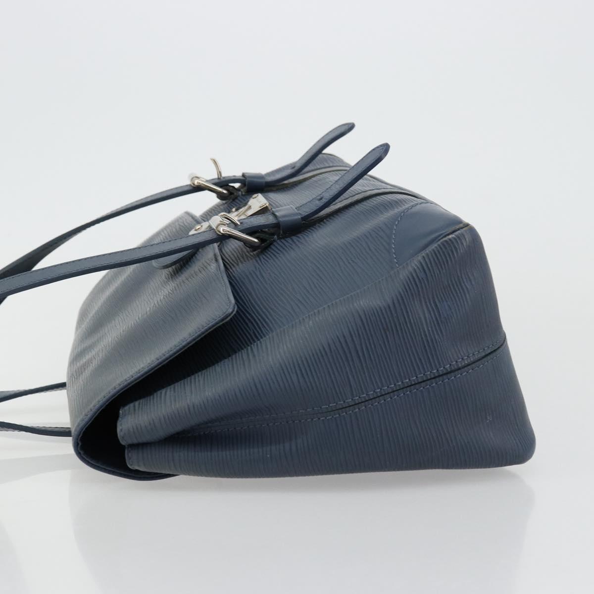 LOUIS VUITTON Epi Segur MM Hand Bag Myrtille M5886G LV Auth 176309