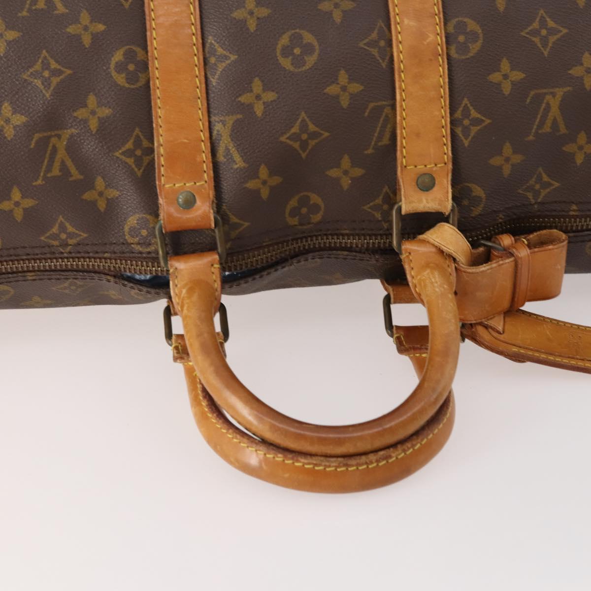 LOUIS VUITTON Monogram Keepall 45 Boston Bag M41428 LV Auth 176311