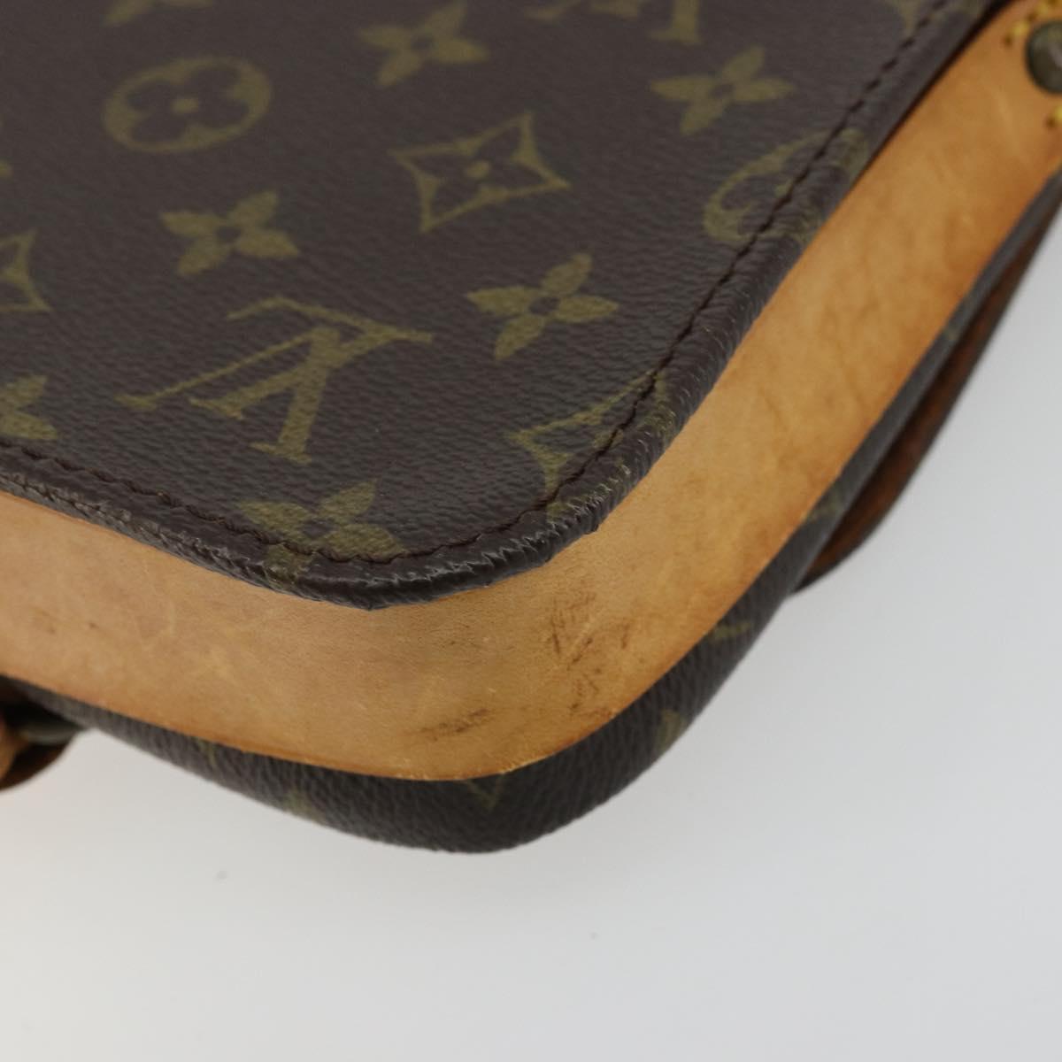 LOUIS VUITTON Monogram Cartouchiere PM Shoulder Bag M51254 LV Auth 176339