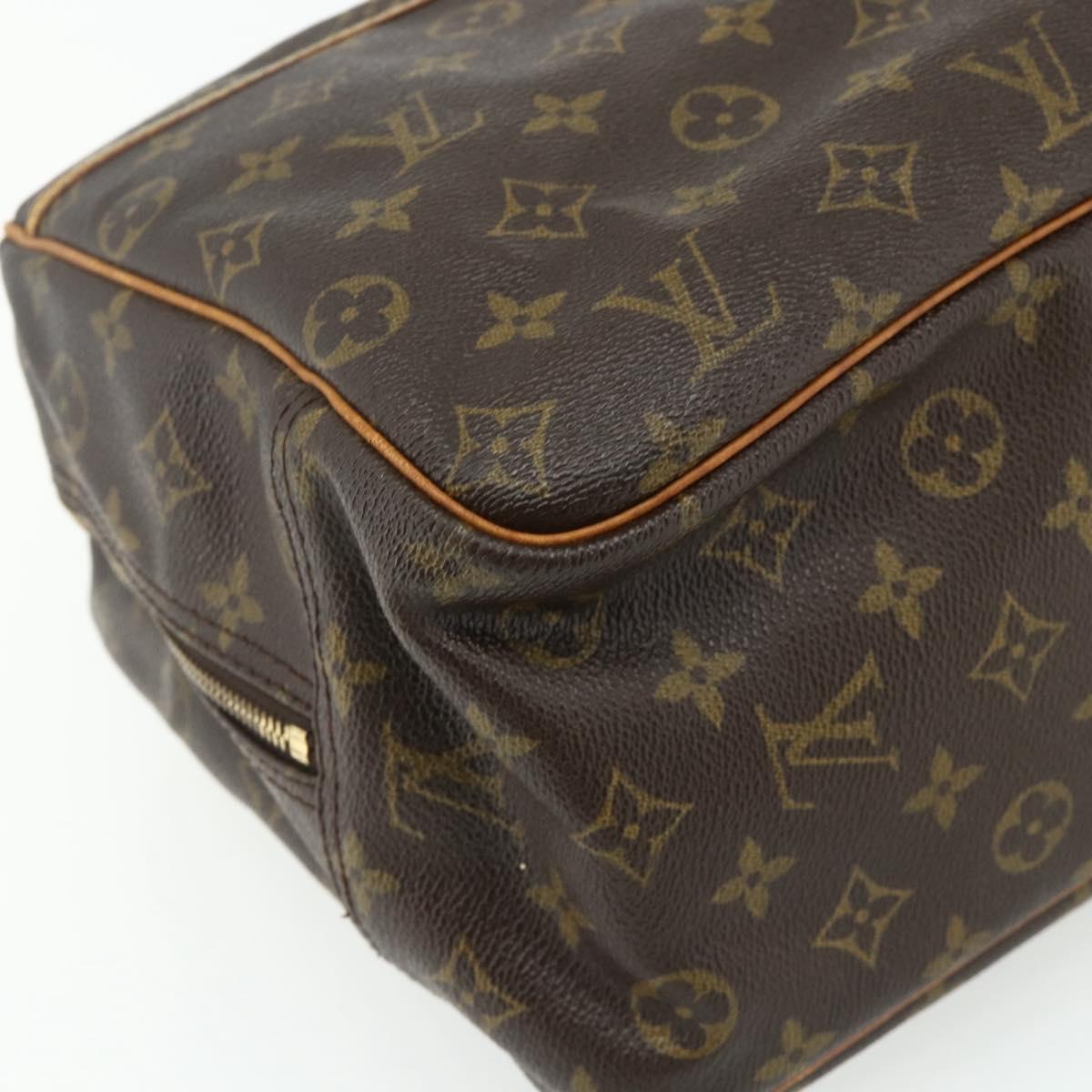LOUIS VUITTON Monogram Deauville Hand Bag M47270 LV Auth 176342