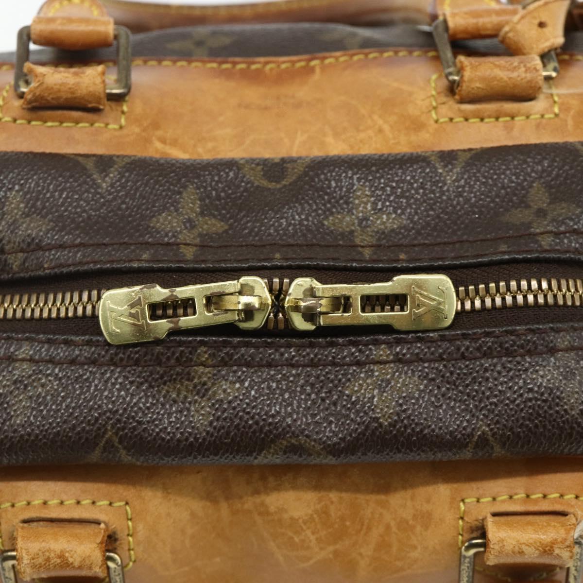 LOUIS VUITTON Monogram Deauville Hand Bag M47270 LV Auth 176342