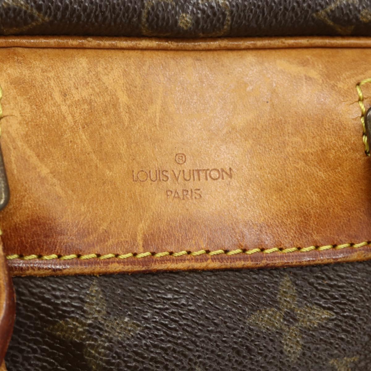 LOUIS VUITTON Monogram Deauville Hand Bag M47270 LV Auth 176342