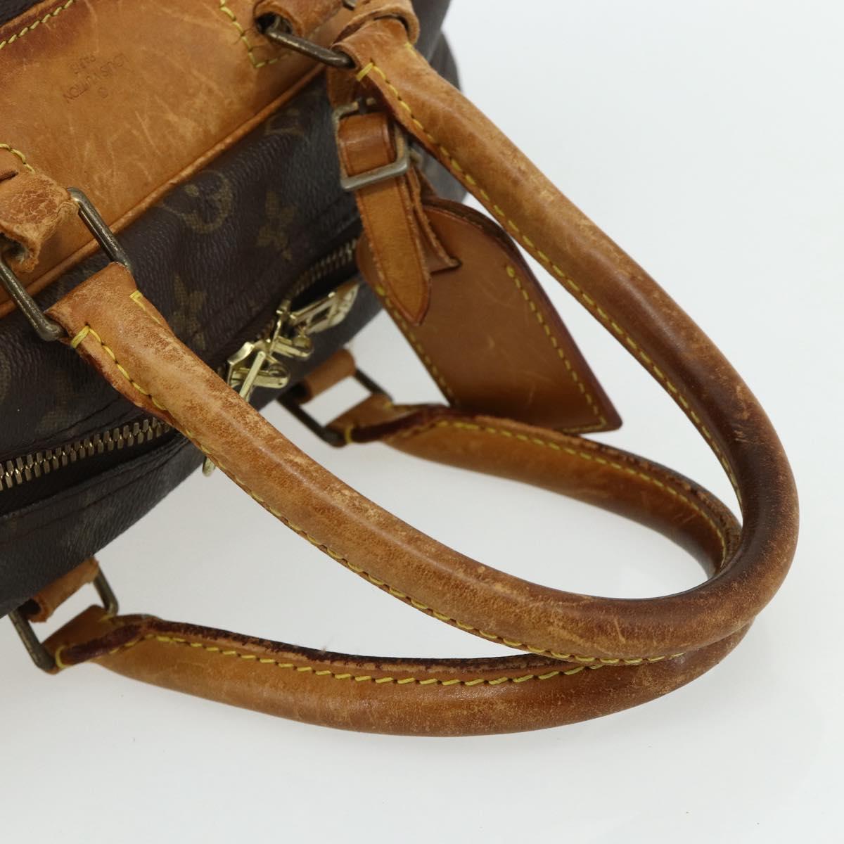 LOUIS VUITTON Monogram Deauville Hand Bag M47270 LV Auth 176342