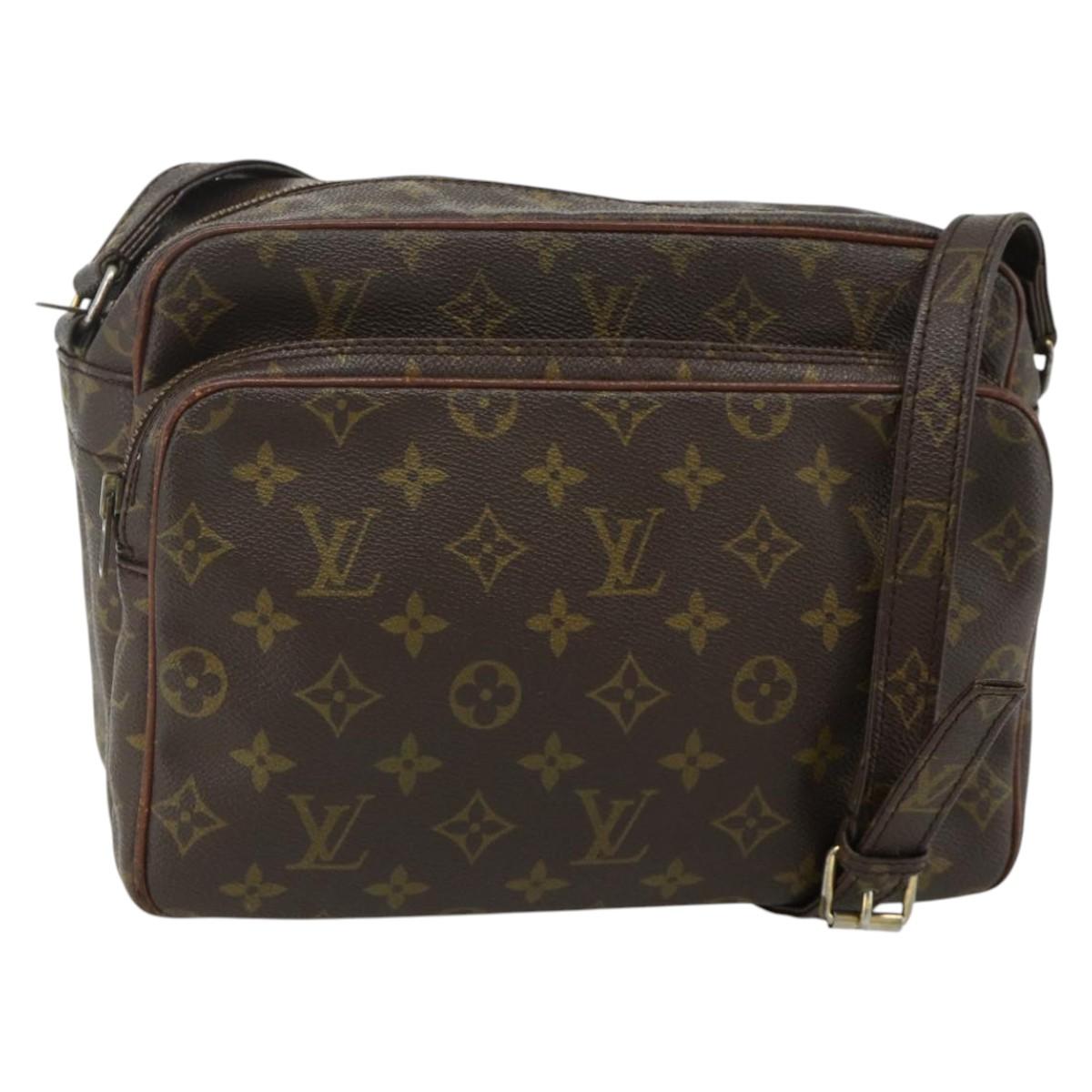 LOUIS VUITTON Monogram Nile Shoulder Bag M45244 LV Auth 176356