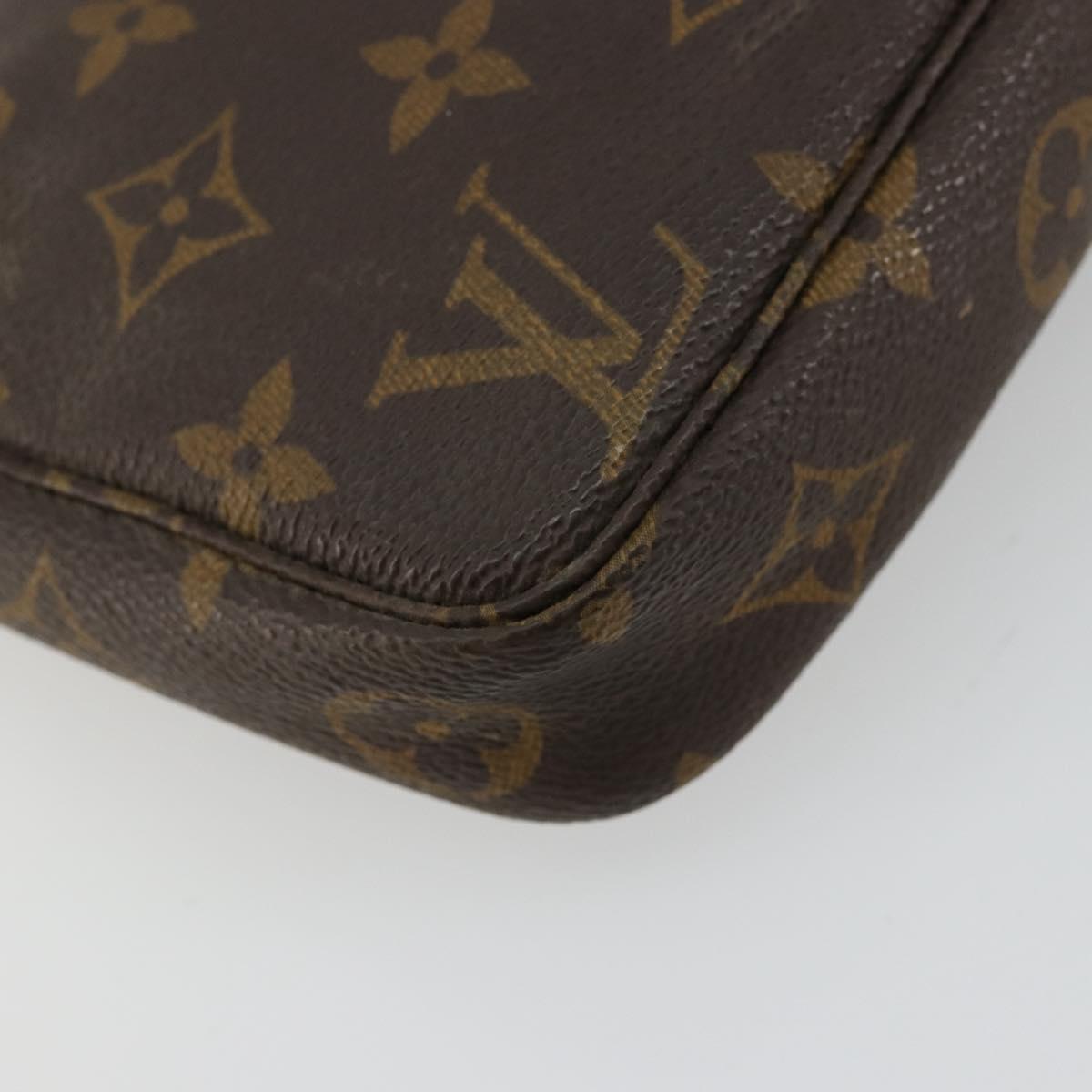 LOUIS VUITTON Monogram Pochette Accessoires Pouch M51980 LV Auth 176379