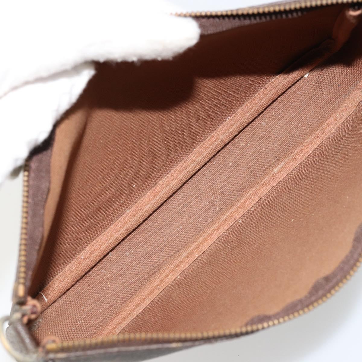 LOUIS VUITTON Monogram Pochette Accessoires Pouch M51980 LV Auth 176379