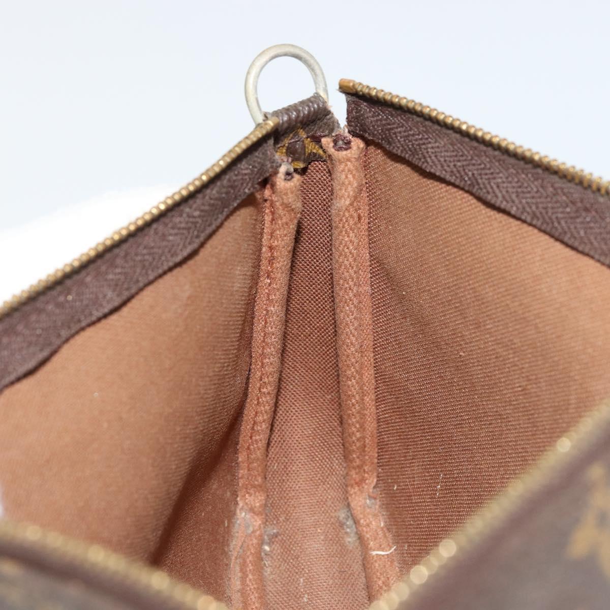LOUIS VUITTON Monogram Pochette Accessoires Pouch M51980 LV Auth 176379