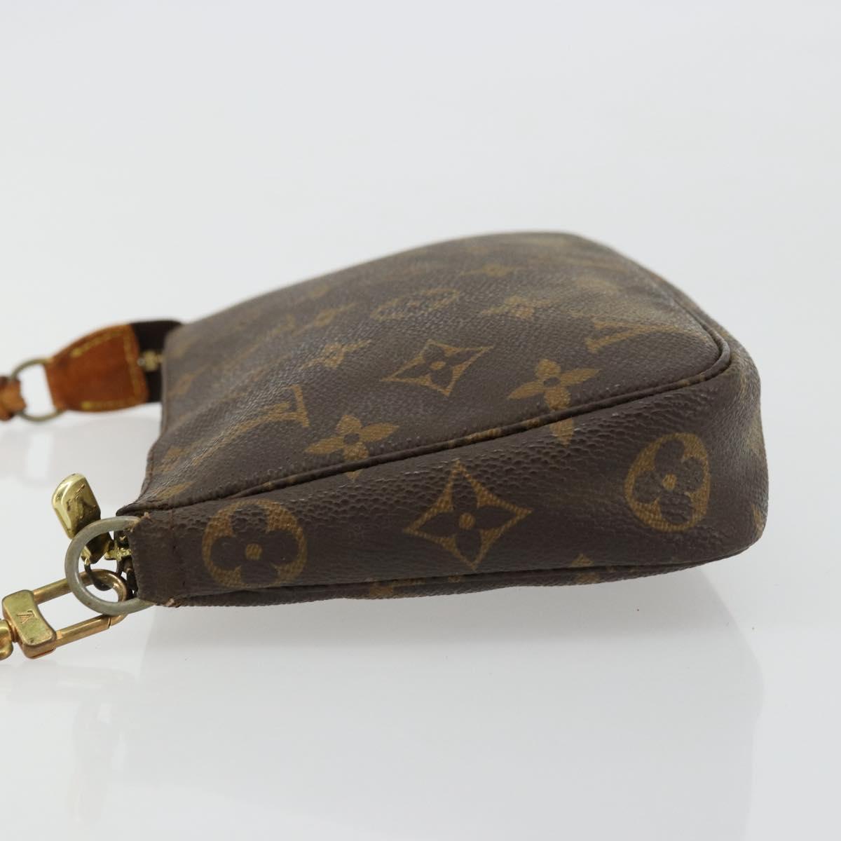 LOUIS VUITTON Monogram Pochette Accessoires Pouch M51980 LV Auth 176379