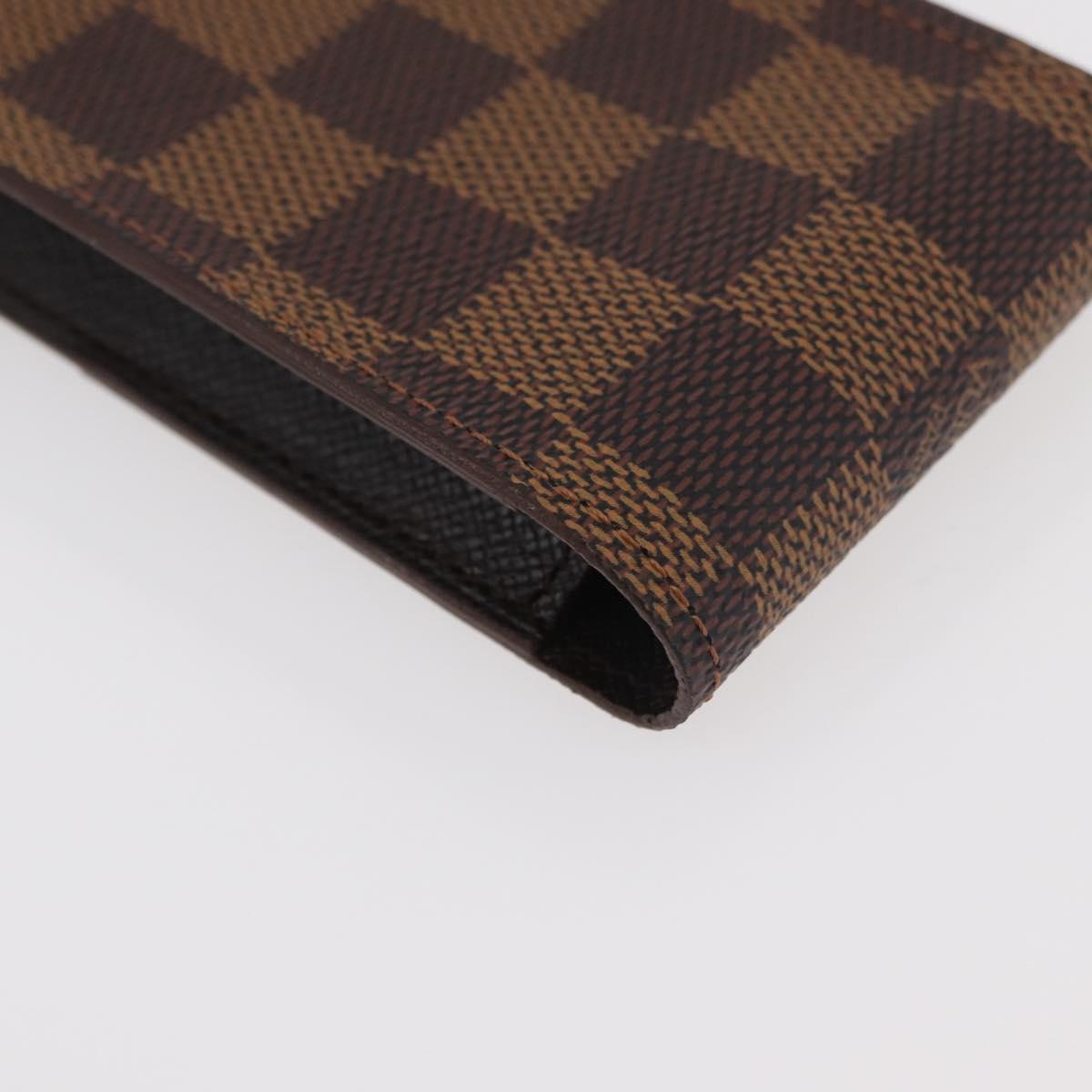 LOUIS VUITTON Damier Ebene Etui Cigarette Case N63024 LV Auth 176385A
