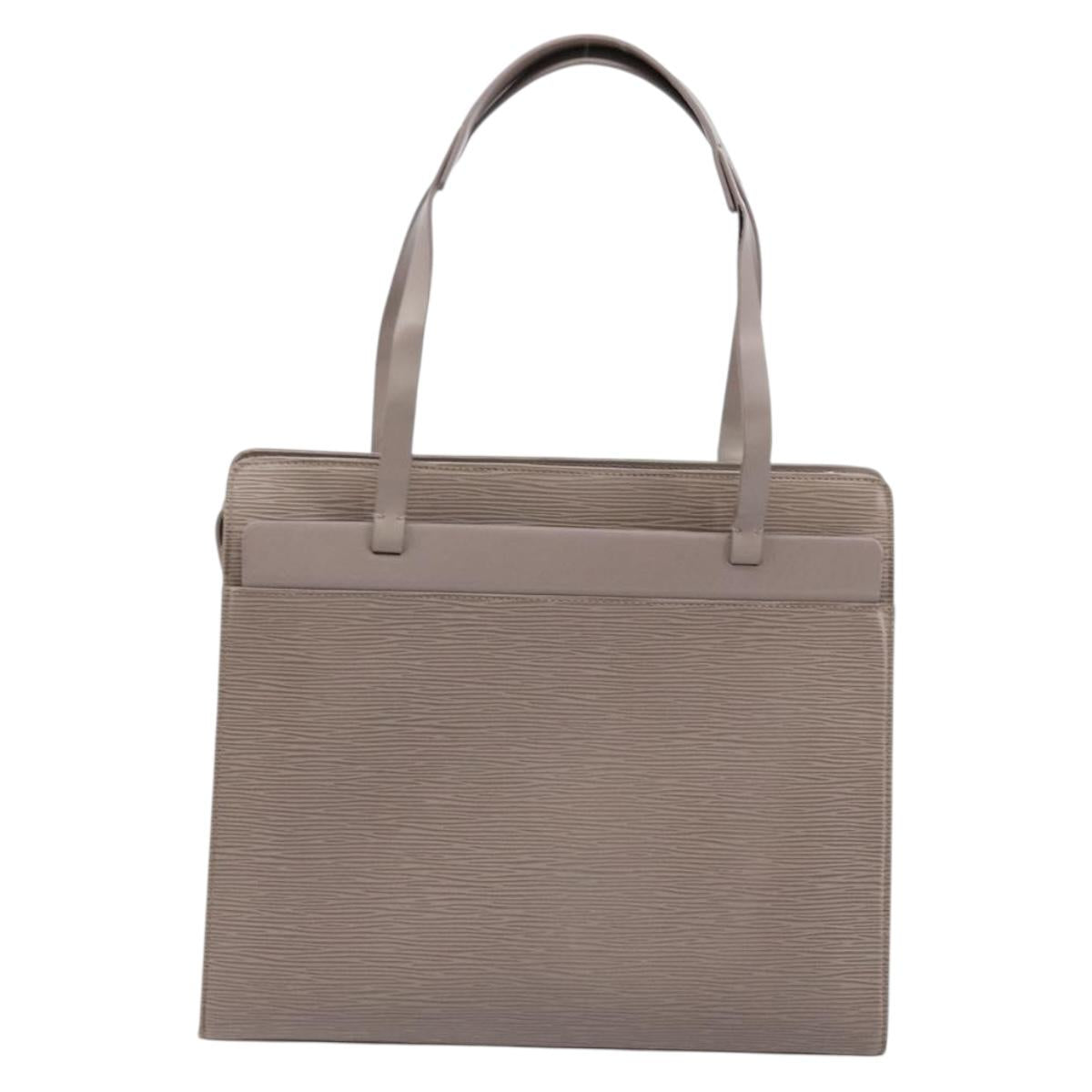 LOUIS VUITTON Epi Croisette GM Tote Bag Lilac M5250B LV Auth 176388