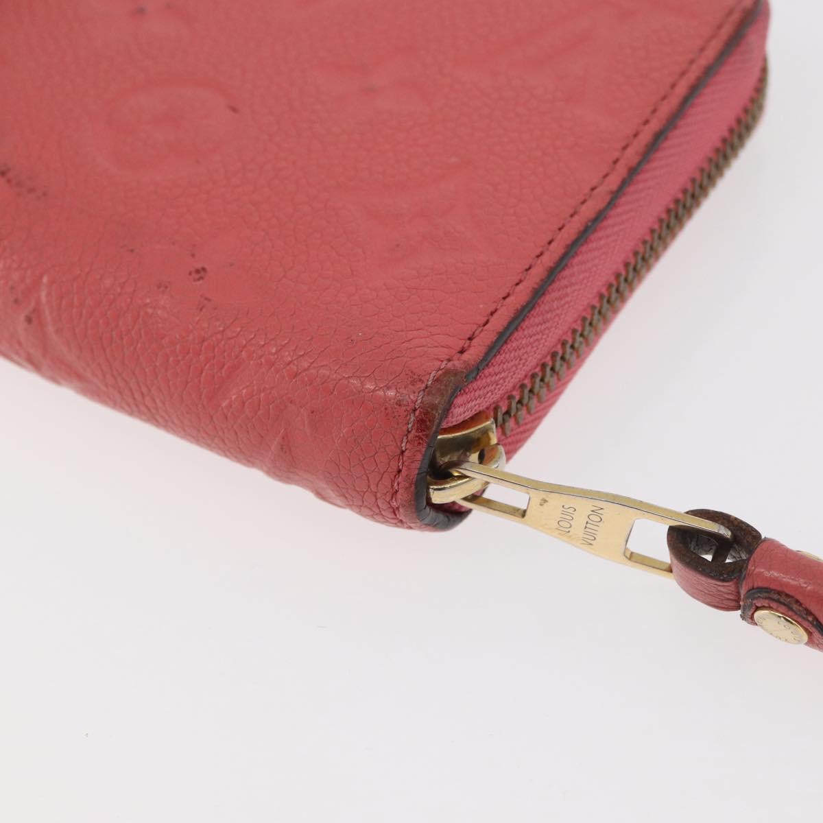 LOUIS VUITTON Empreinte Zippy Wallet Long Wallet Blossom M61788 LV Auth 176417