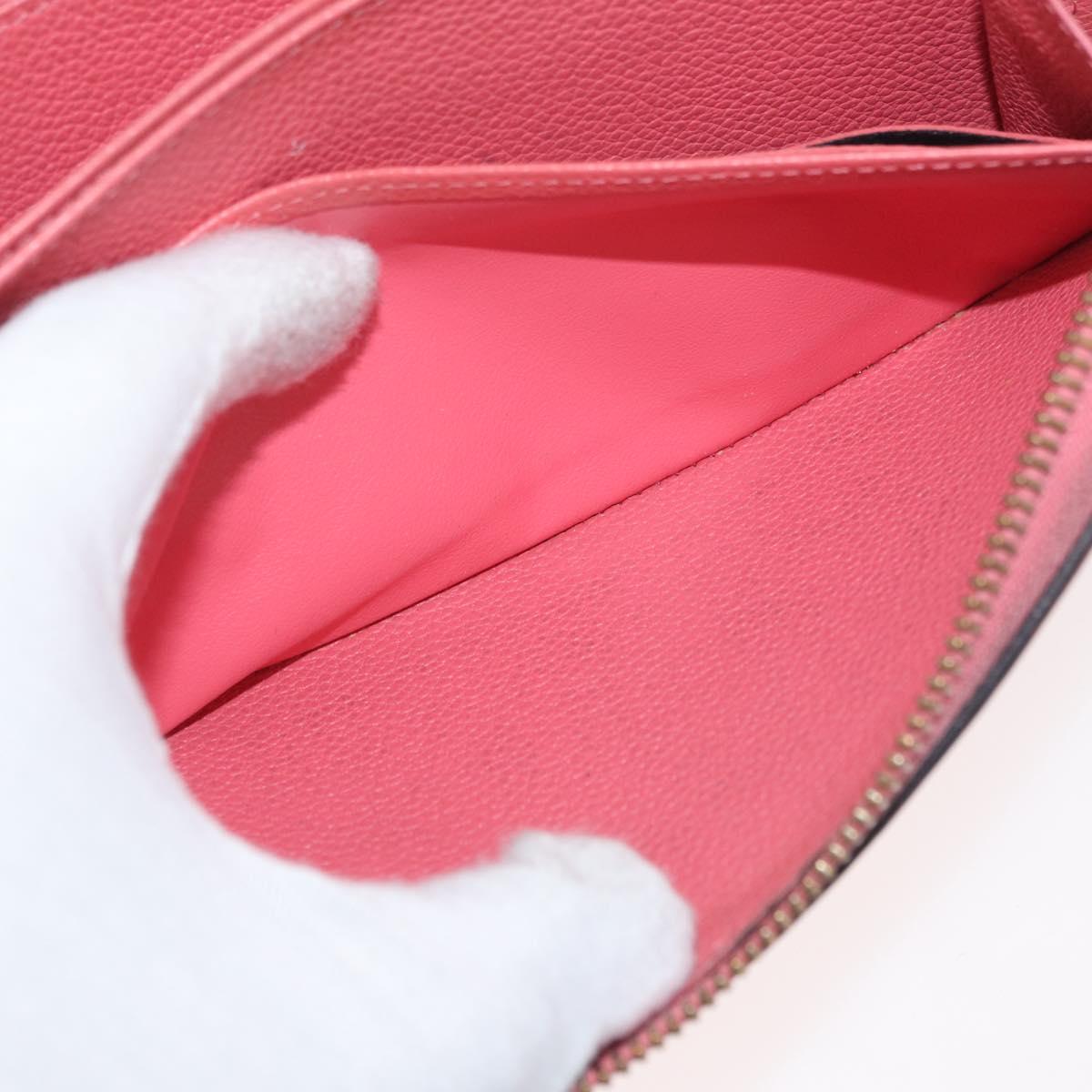 LOUIS VUITTON Empreinte Zippy Wallet Long Wallet Blossom M61788 LV Auth 176417