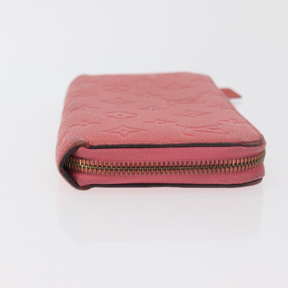 LOUIS VUITTON Empreinte Zippy Wallet Long Wallet Blossom M61788 LV Auth 176417