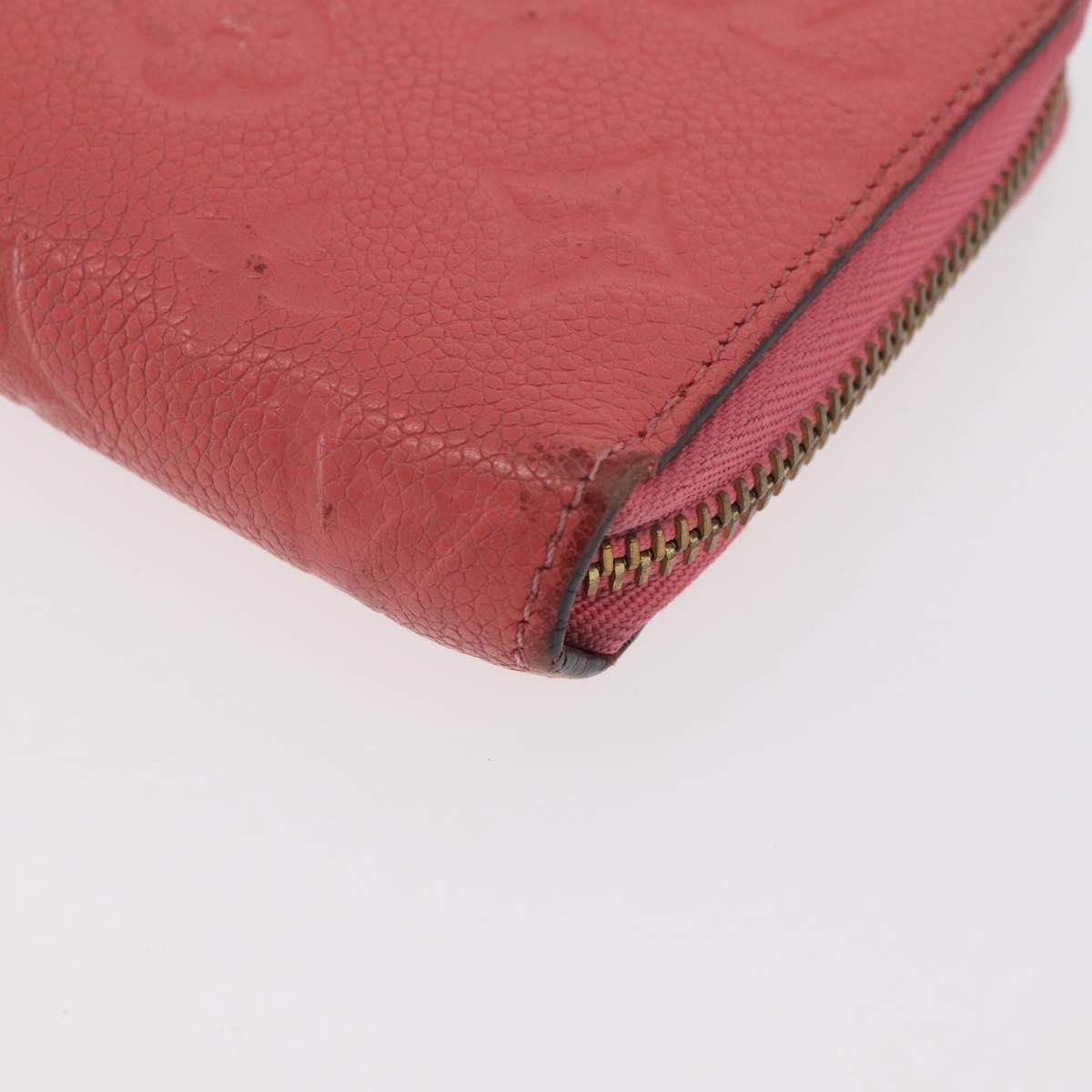 LOUIS VUITTON Empreinte Zippy Wallet Long Wallet Blossom M61788 LV Auth 176417