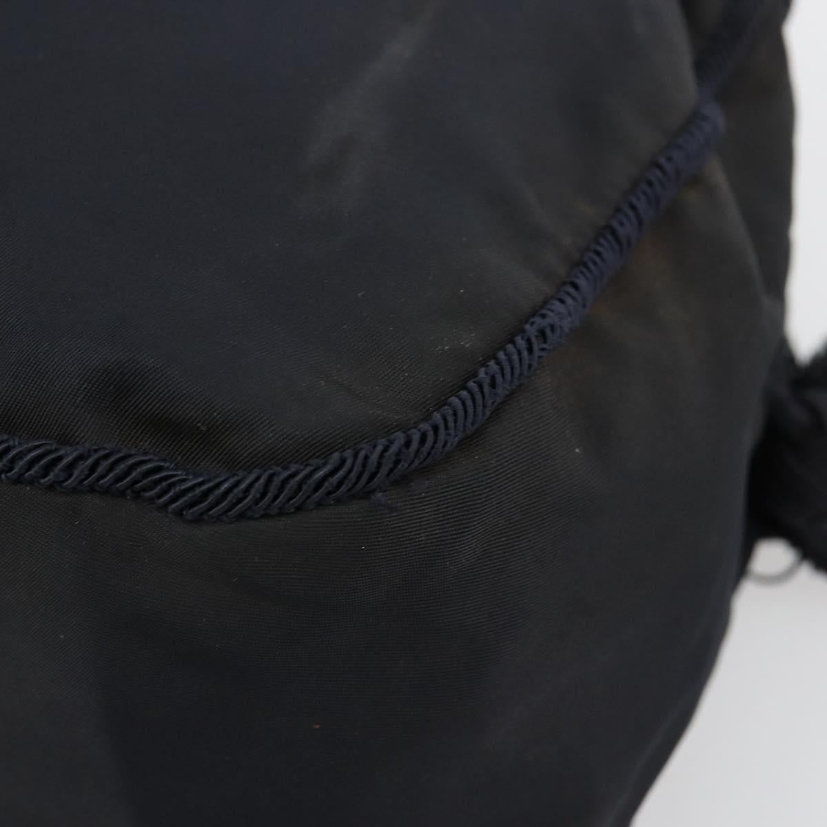 PRADA Hand Bag Nylon Navy Auth 176430