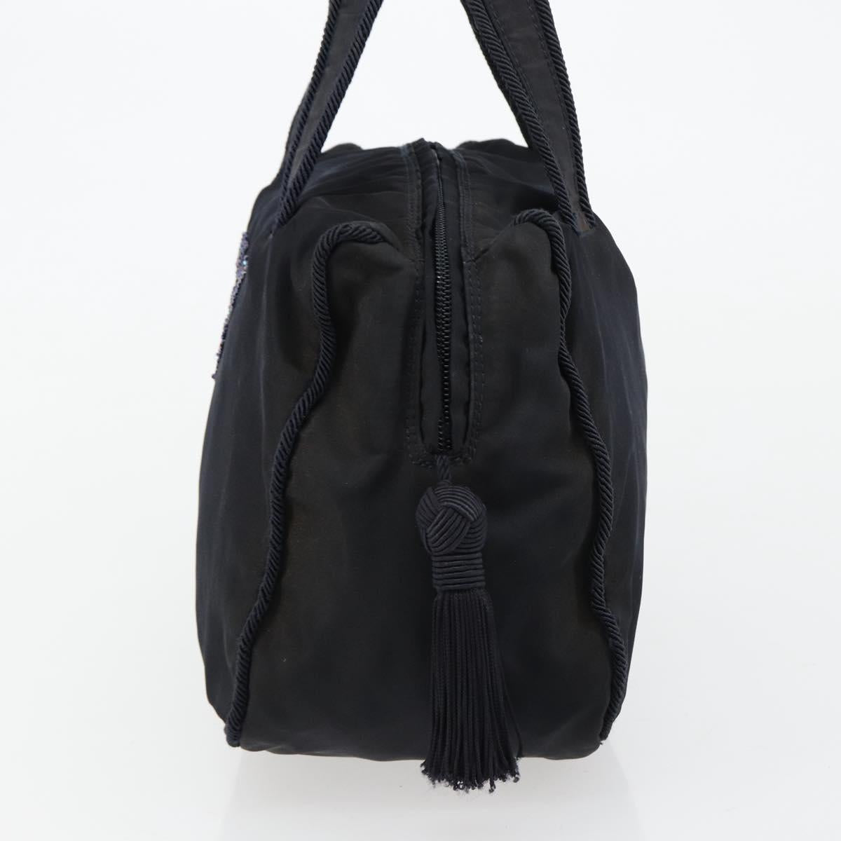 PRADA Hand Bag Nylon Navy Auth 176430