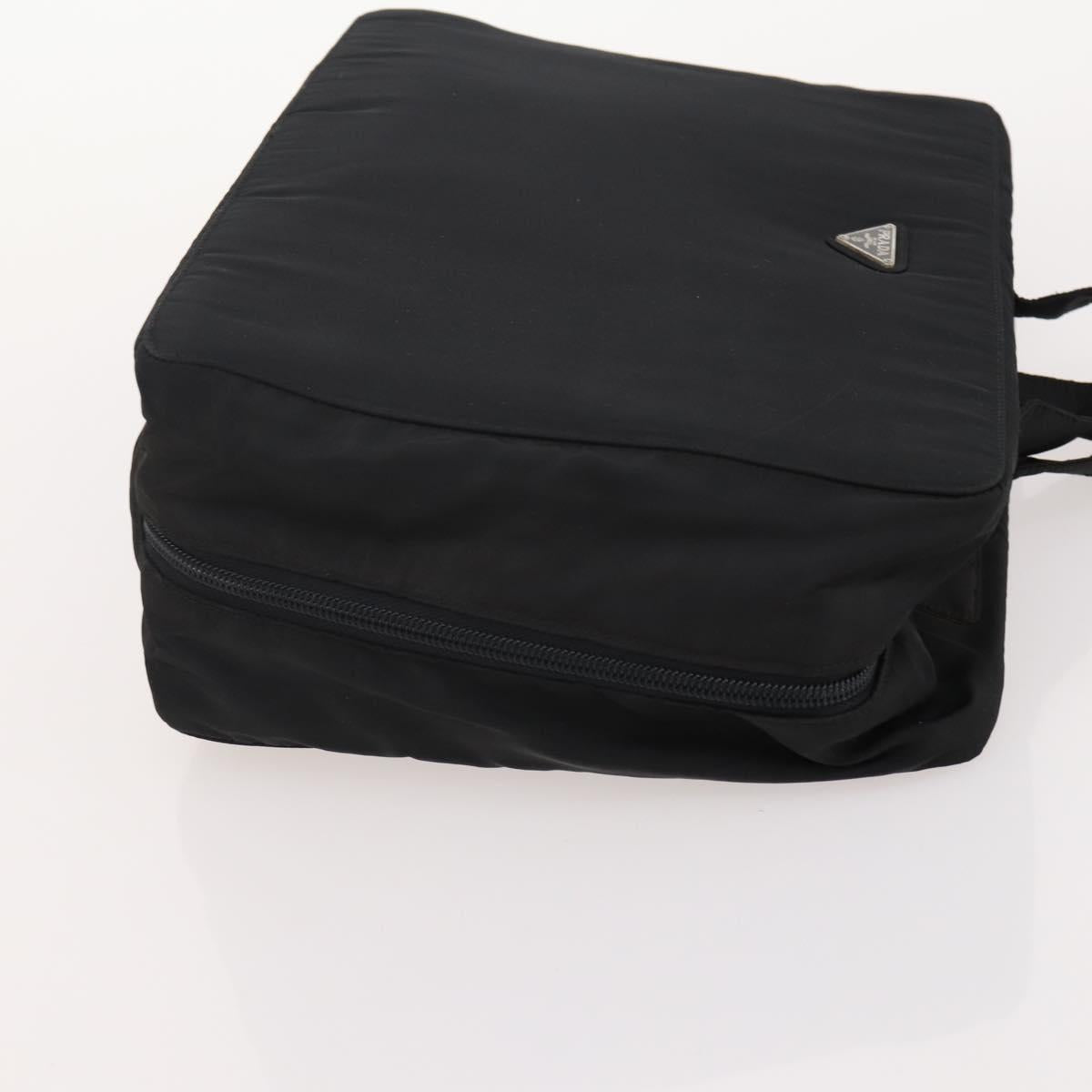 PRADA Shoulder Bag Nylon 3 Set 2way Navy Black Auth 176447