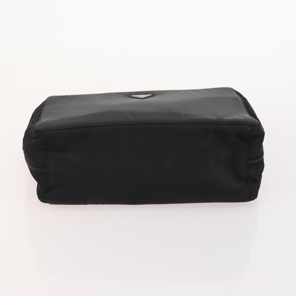 PRADA Shoulder Bag Nylon 3 Set 2way Navy Black Auth 176447