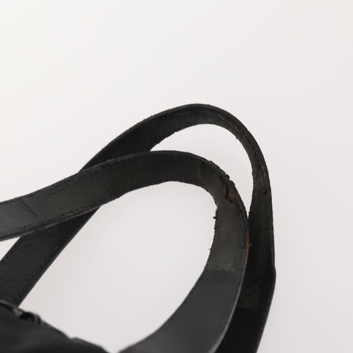 PRADA Shoulder Bag Nylon 3 Set 2way Navy Black Auth 176447