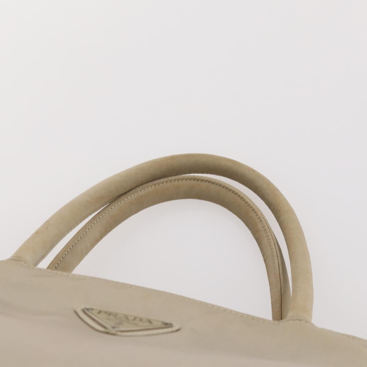 PRADA Sports Line Hand Bag Nylon 3 Set 2way Beige Black Gray Auth 176448