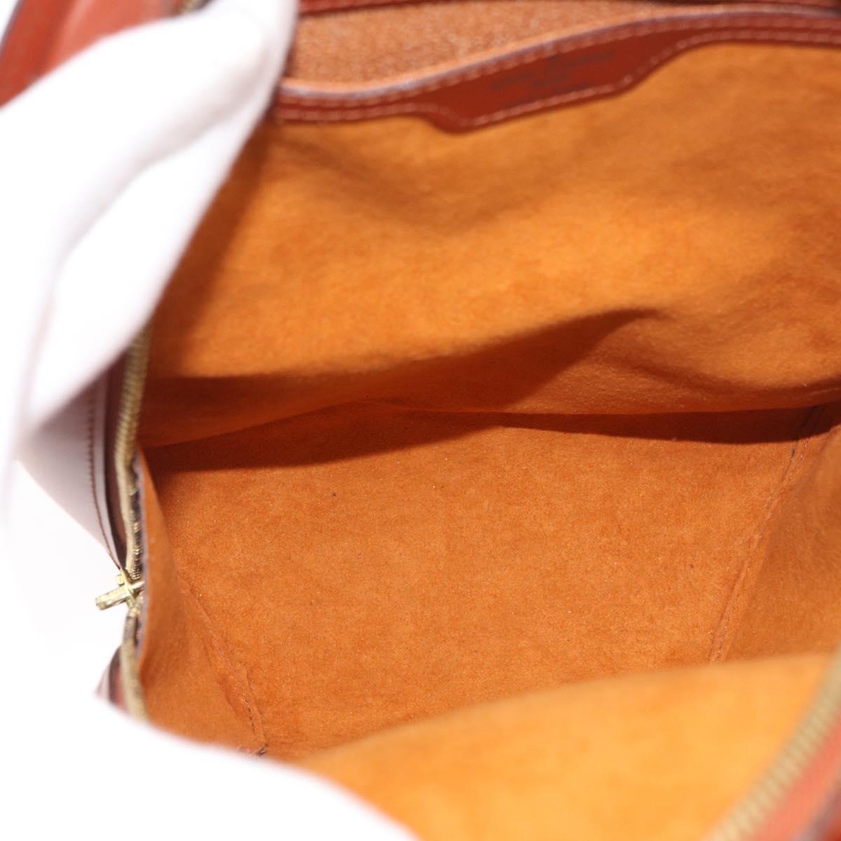 LOUIS VUITTON Epi Mabillon Backpack Brown M52233 LV Auth 176465A