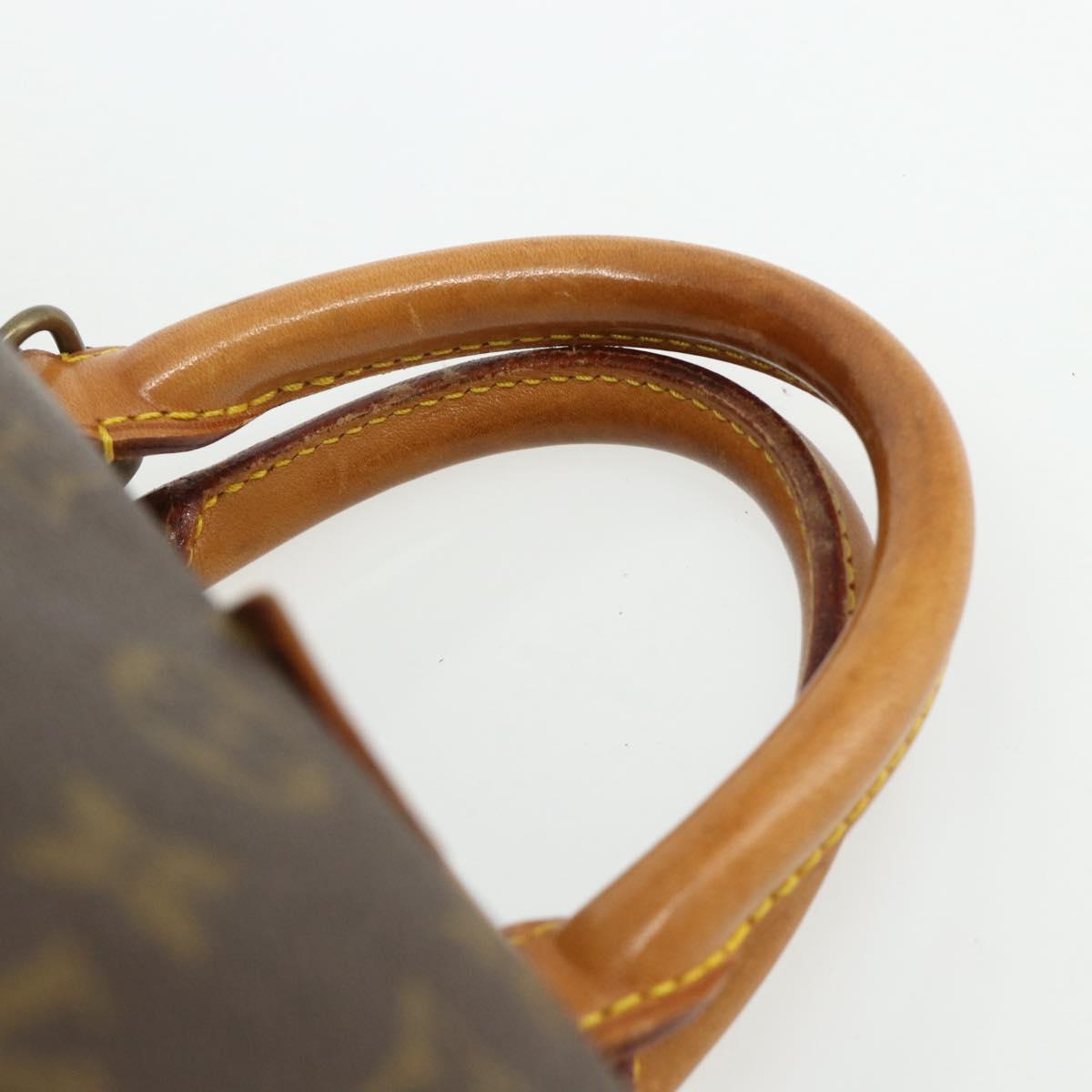 LOUIS VUITTON Monogram Speedy 35 Hand Bag M41524 LV Auth 176469A