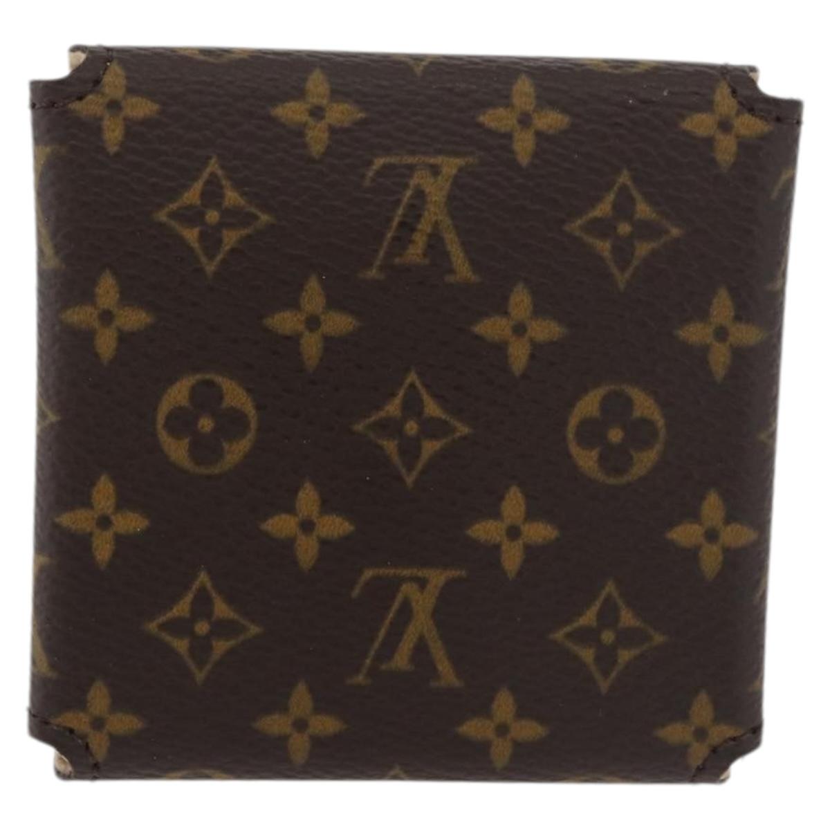 LOUIS VUITTON Monogram Jewelry case Jewelry Box LV Auth 176511