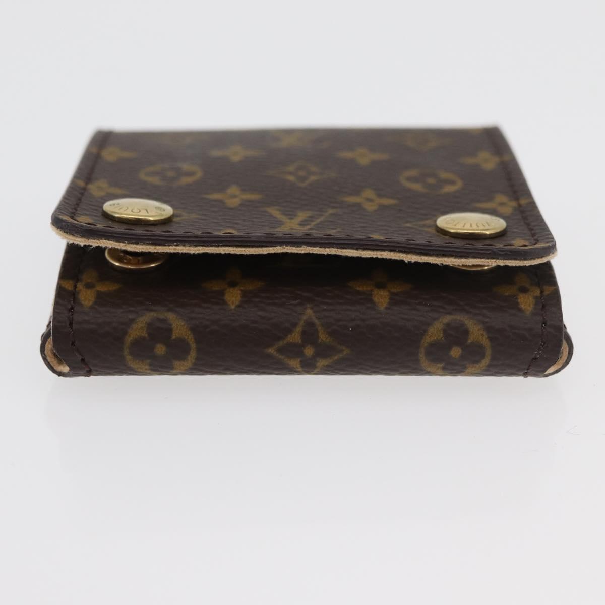 LOUIS VUITTON Monogram Jewelry case Jewelry Box LV Auth 176511
